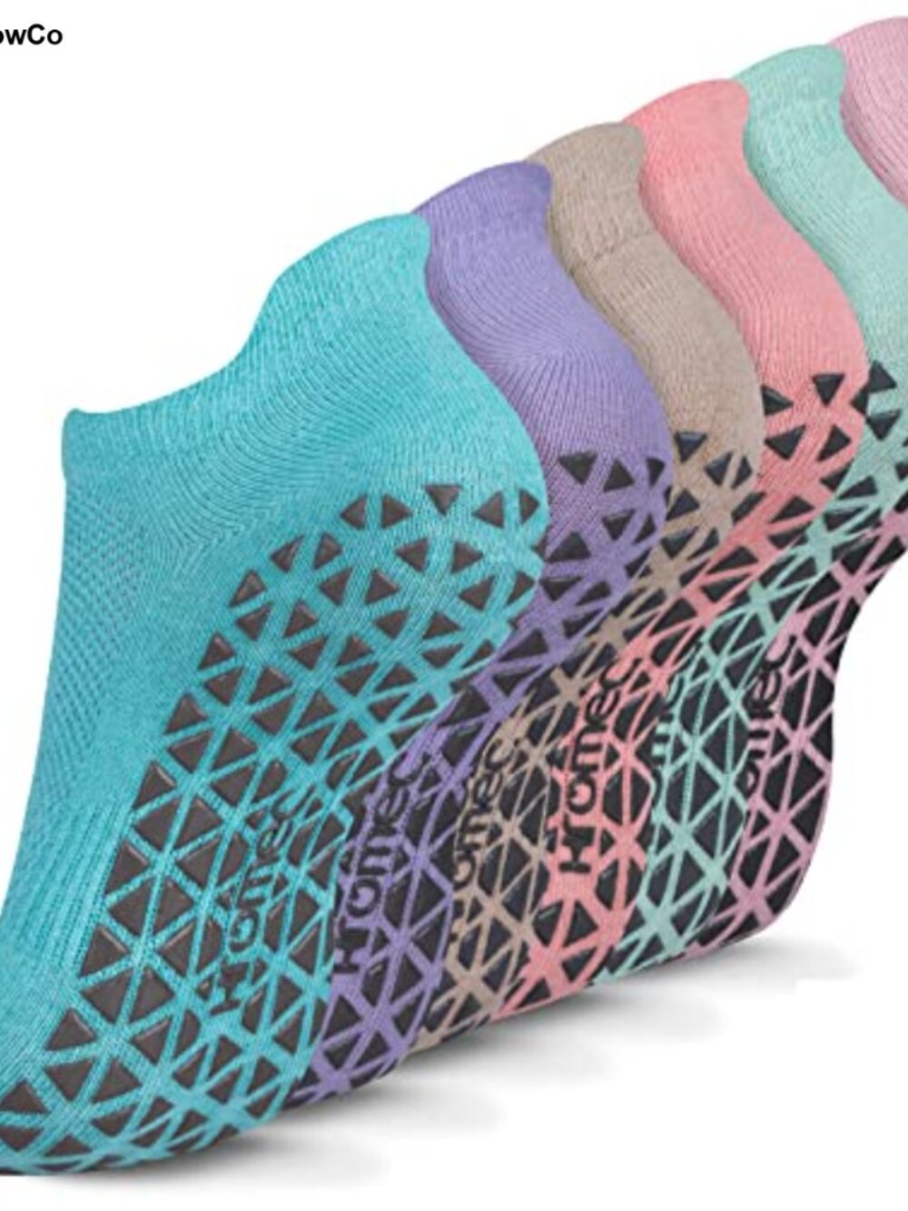 Non Slip Grippy Socks for Yoga Pilates Barre Ballet Hospital